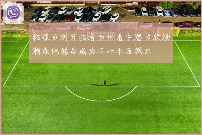拓媒分析开拓者为何看中潜力股杨瀚森他能否成为下一个吕佩尔