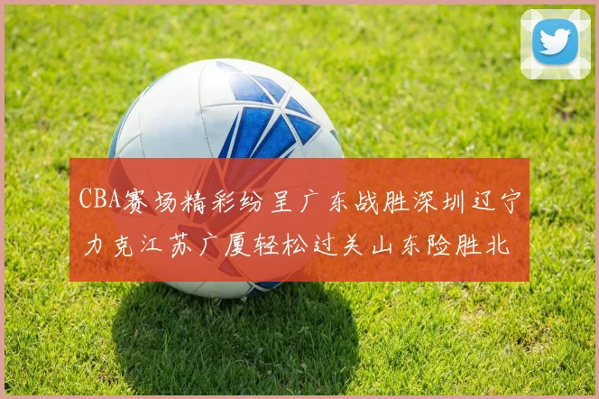 CBA赛场精彩纷呈广东战胜深圳辽宁力克江苏广厦轻松过关山东险胜北京
